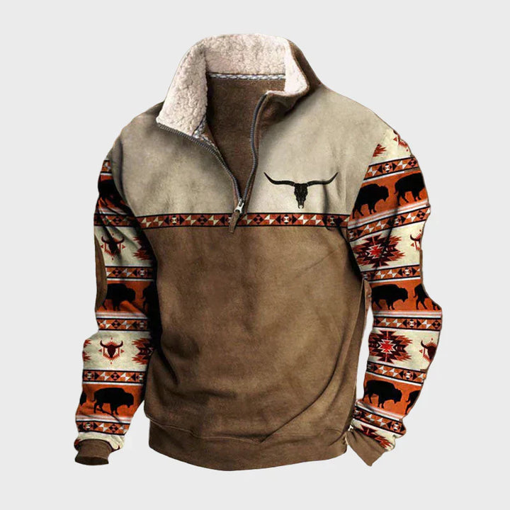 Ángel - Suéter de cierre corto