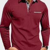 Dan - Camiseta Polo de Manga Larga