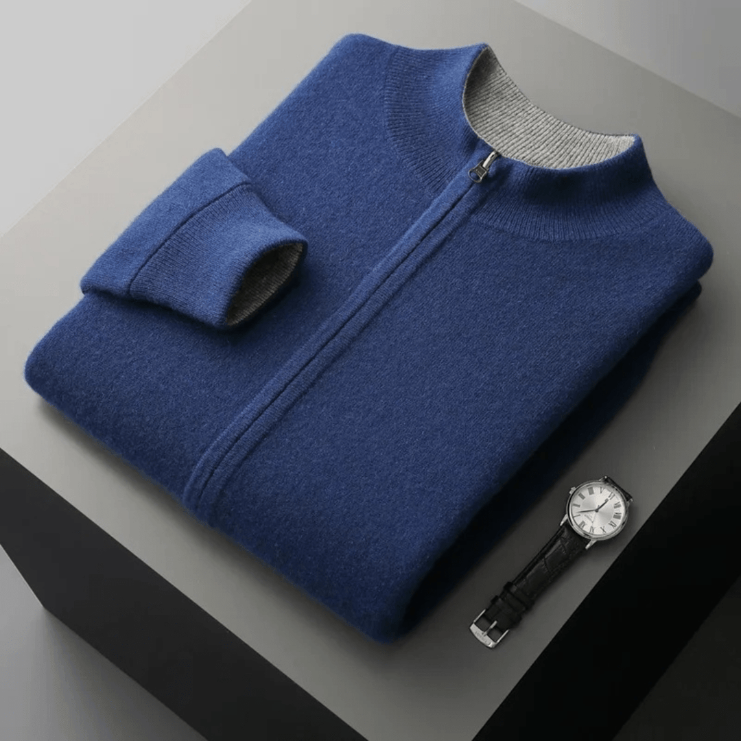 Alois - Suéter de lujo para hombre en 100% lana