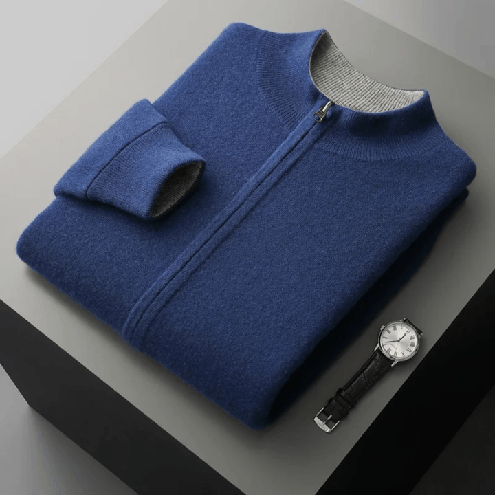 Alois - Suéter de lujo para hombre en 100% lana