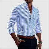 Karel – Camisa de Rayas Elegante