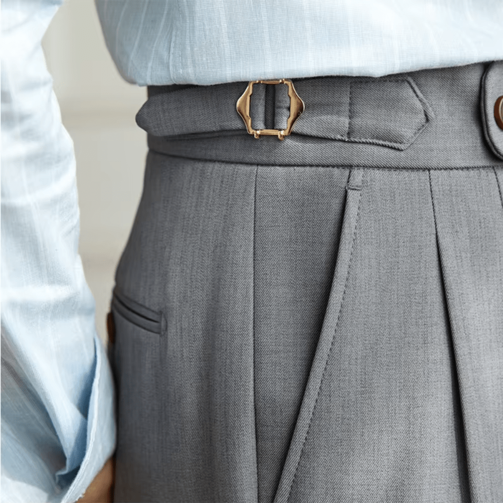 Santiago – Pantalones de Tela Premium