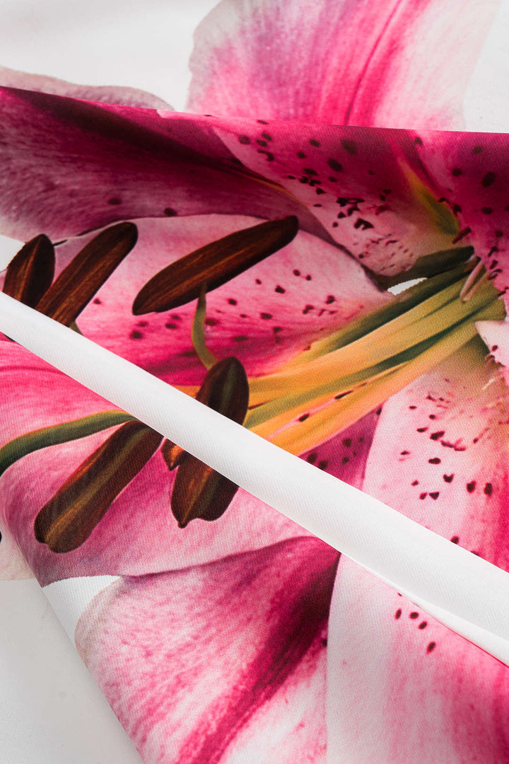 Kris – Pantalones Amplios con Diseño Floral