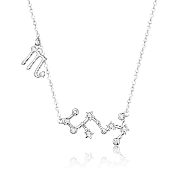Collar 'Zodiac Constellations' ~ Sterling Silver