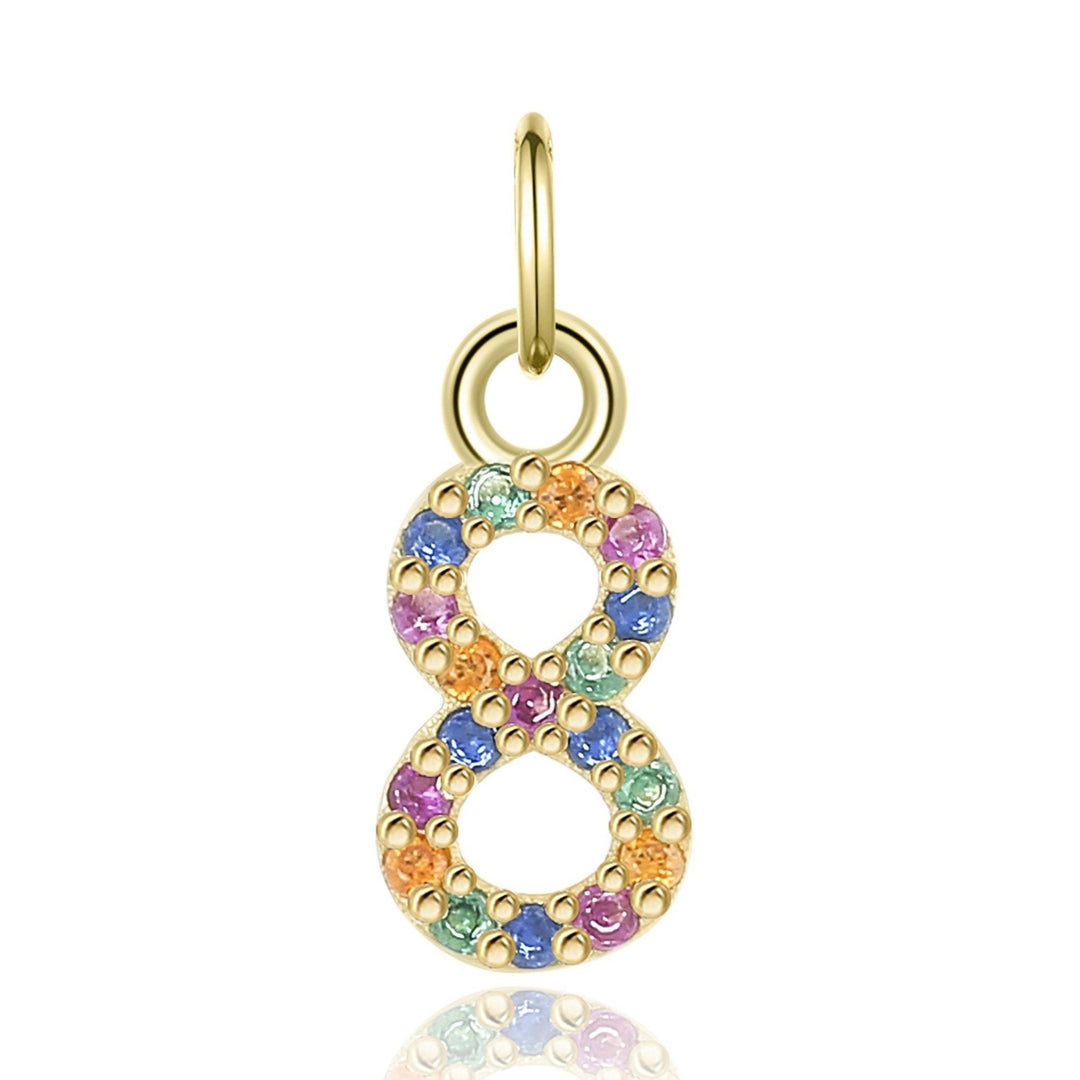 Collar 'Pequeños Números' - Plata Esterlina