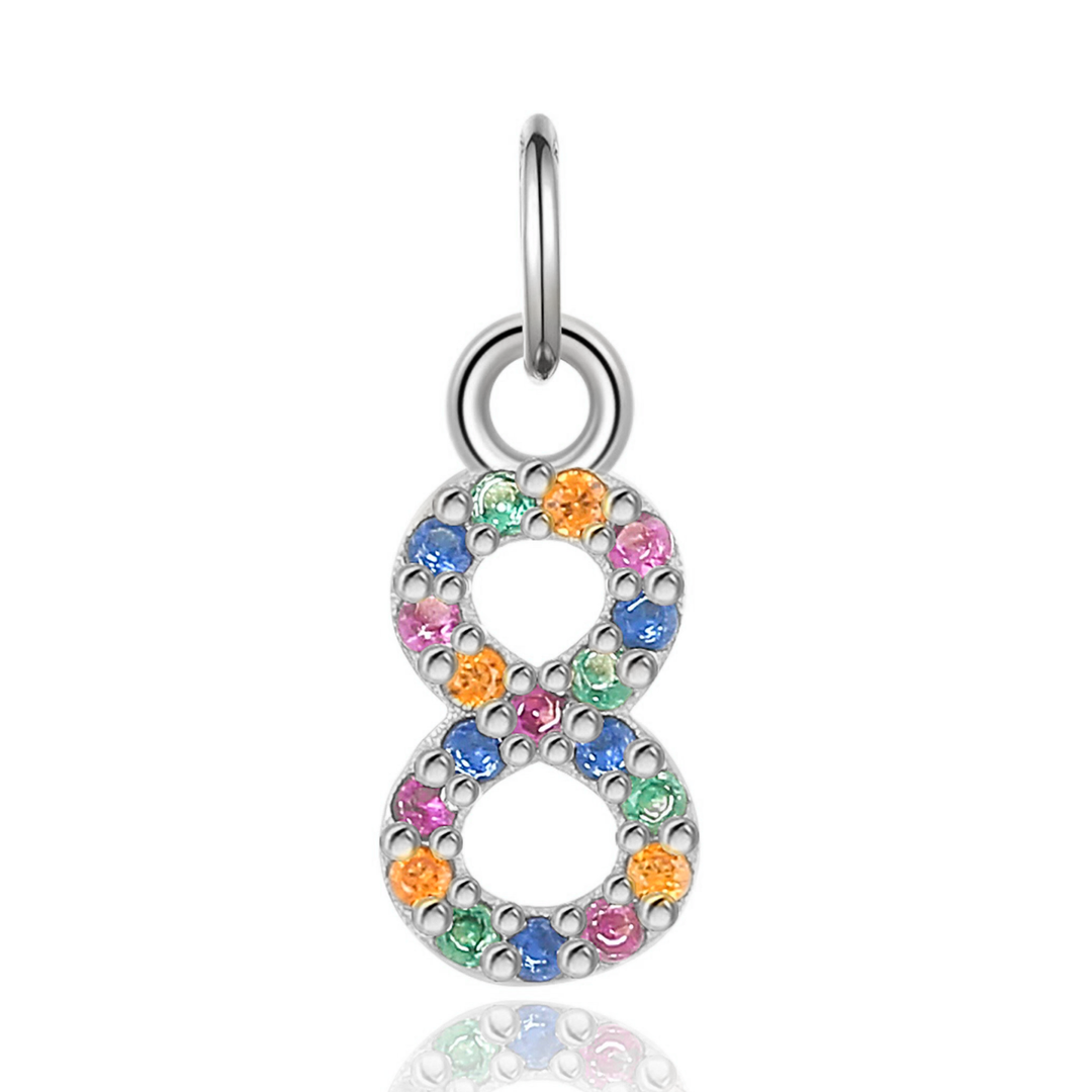 Collar 'Pequeños Números' - Plata Esterlina