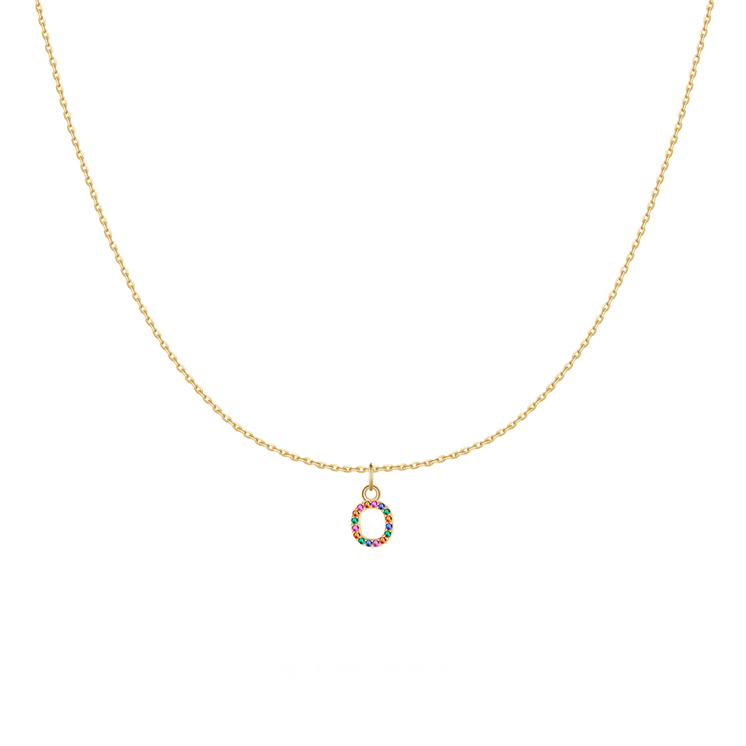 Collar 'Pequeños Números' - Plata Esterlina