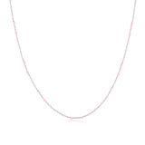 Pink Lace Collar ~ Gold/Silver