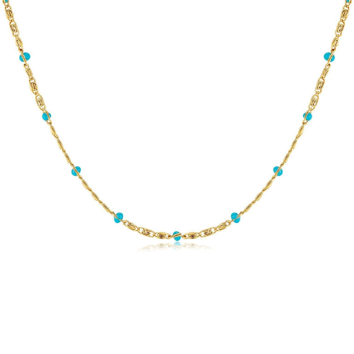 Val Bleu Collar - Gold/Silver