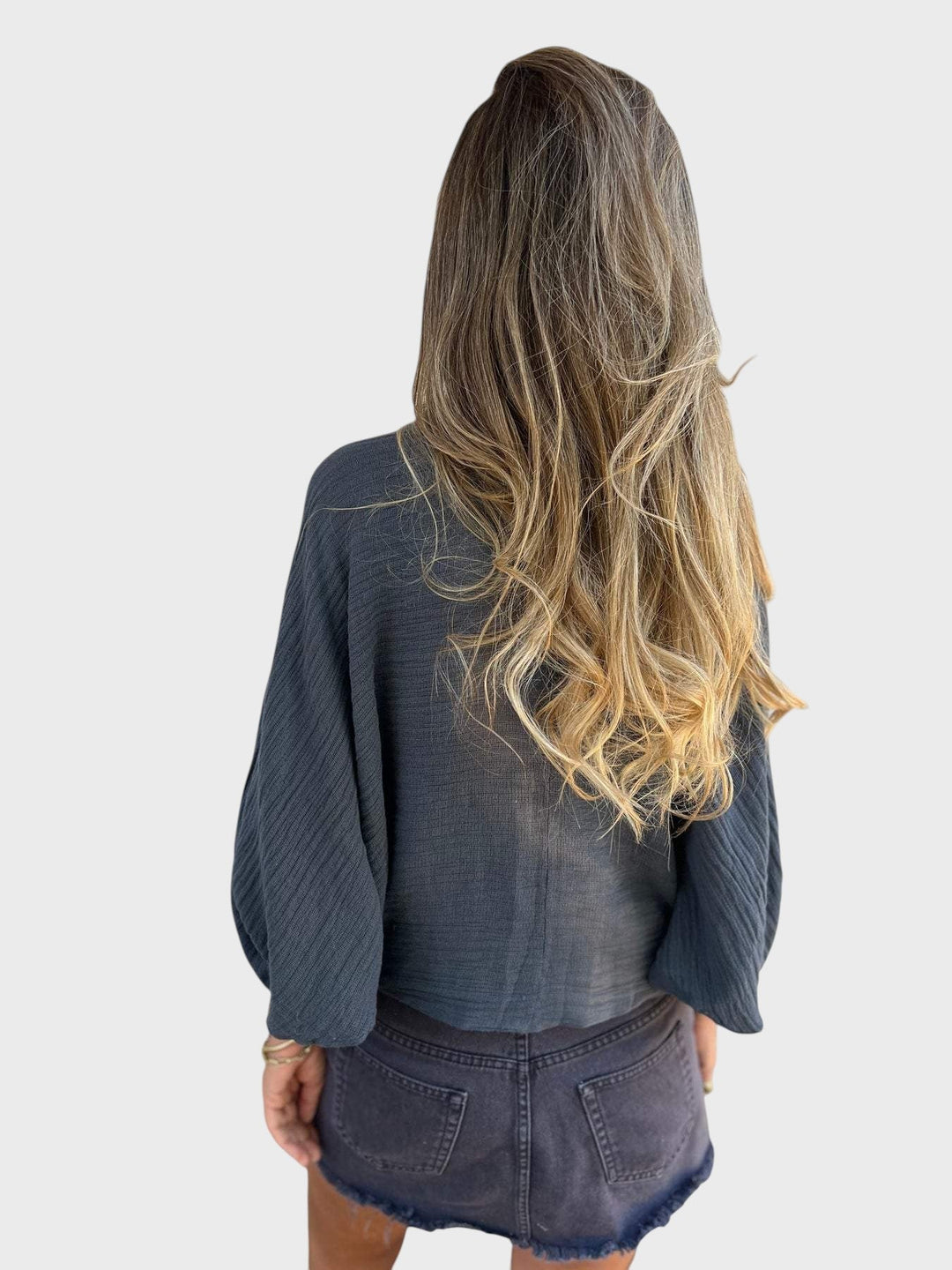 Kristy - Camisa Casual de Algodón y Lino