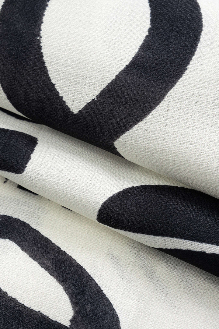 Ména - Vestido midi con diseño geométrico retro