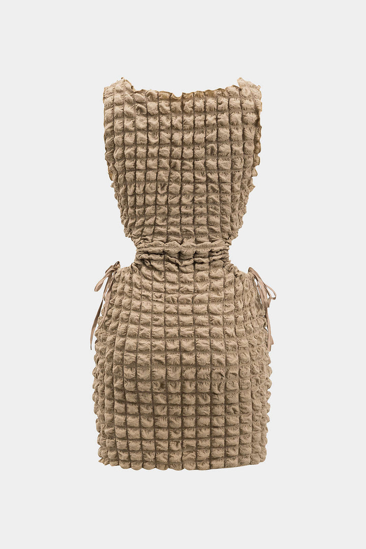 Sonia – Vestido de verano corto sin mangas, cómodo y elegante