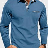 Dan - Camiseta Polo de Manga Larga