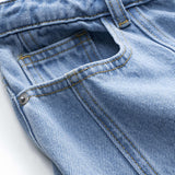 Eduarda – Jeans de corte relajado con bolsillo