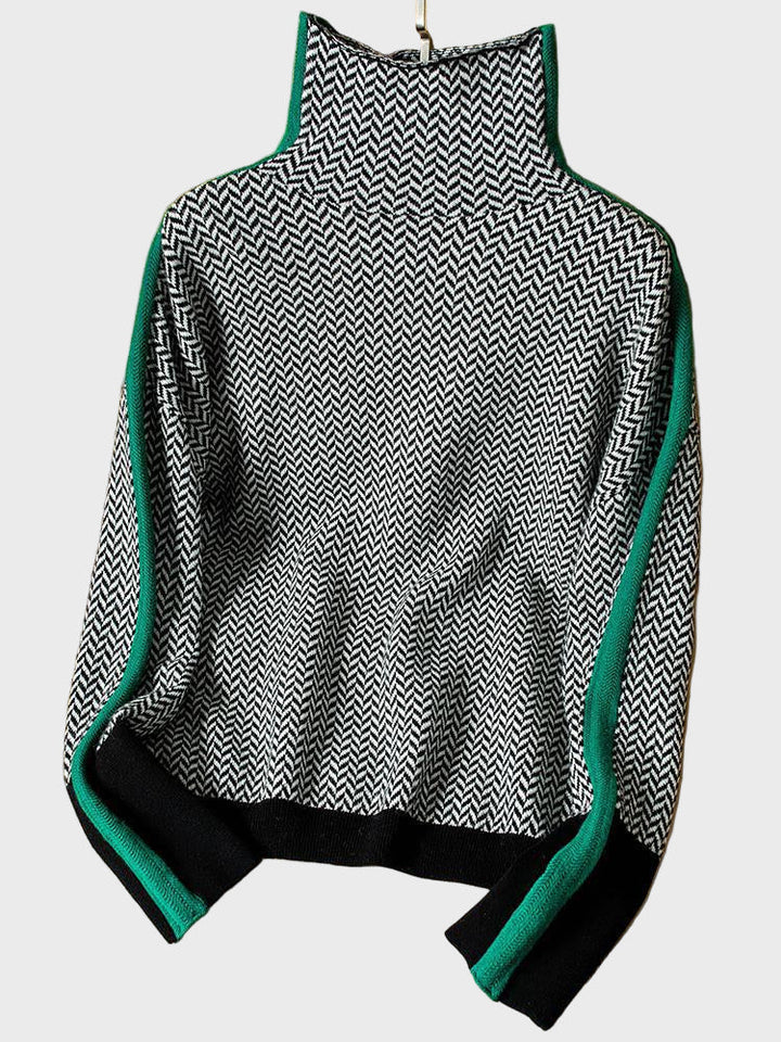 Amália - Elegante Suéter de Punto