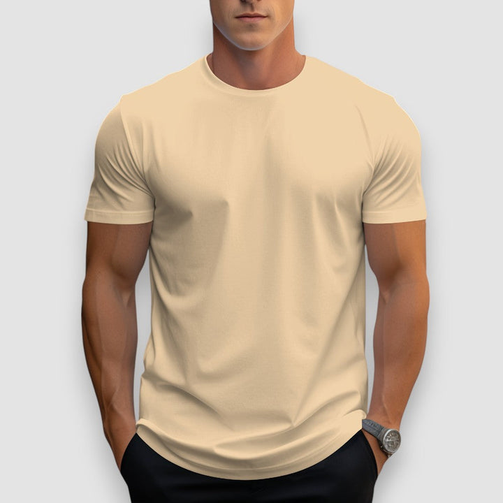 Leonard – Camiseta de Cuello Redondo