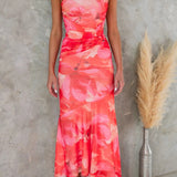 Rita – Elegante vestido maxi floral