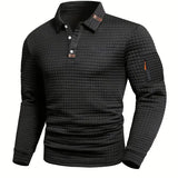 Pedro - Sudadera masculina con cuello y bolsillo