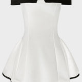 Helena – Mini Vestido Sin Tirantes