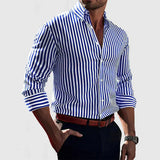 Karel – Camisa de Rayas Elegante