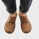 Santino - Botas ortopédicas de cuero de vaca