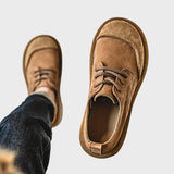 Santino - Botas ortopédicas de cuero de vaca