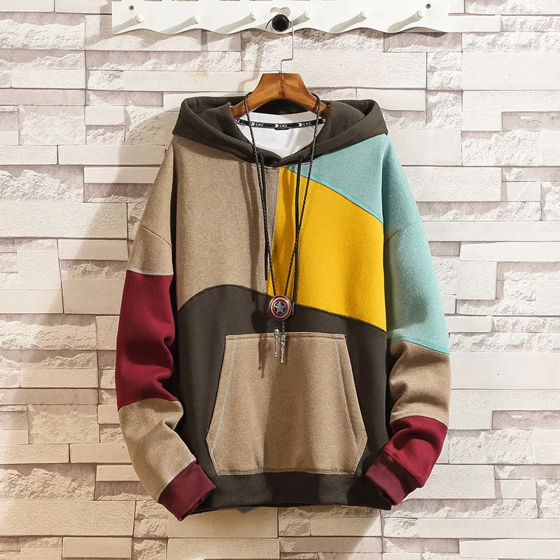 Ian - Sudadera con capucha y diseño estampado