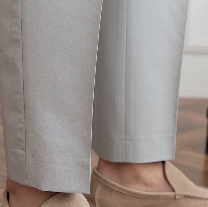 Simon – Pantalones náuticos informales en color azul