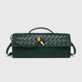 Clutch Melanie con Elegante Detalle de Nudo Dorado