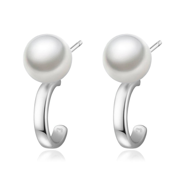 Pendientes de Perlas Pequeñas en Plata Esterlina