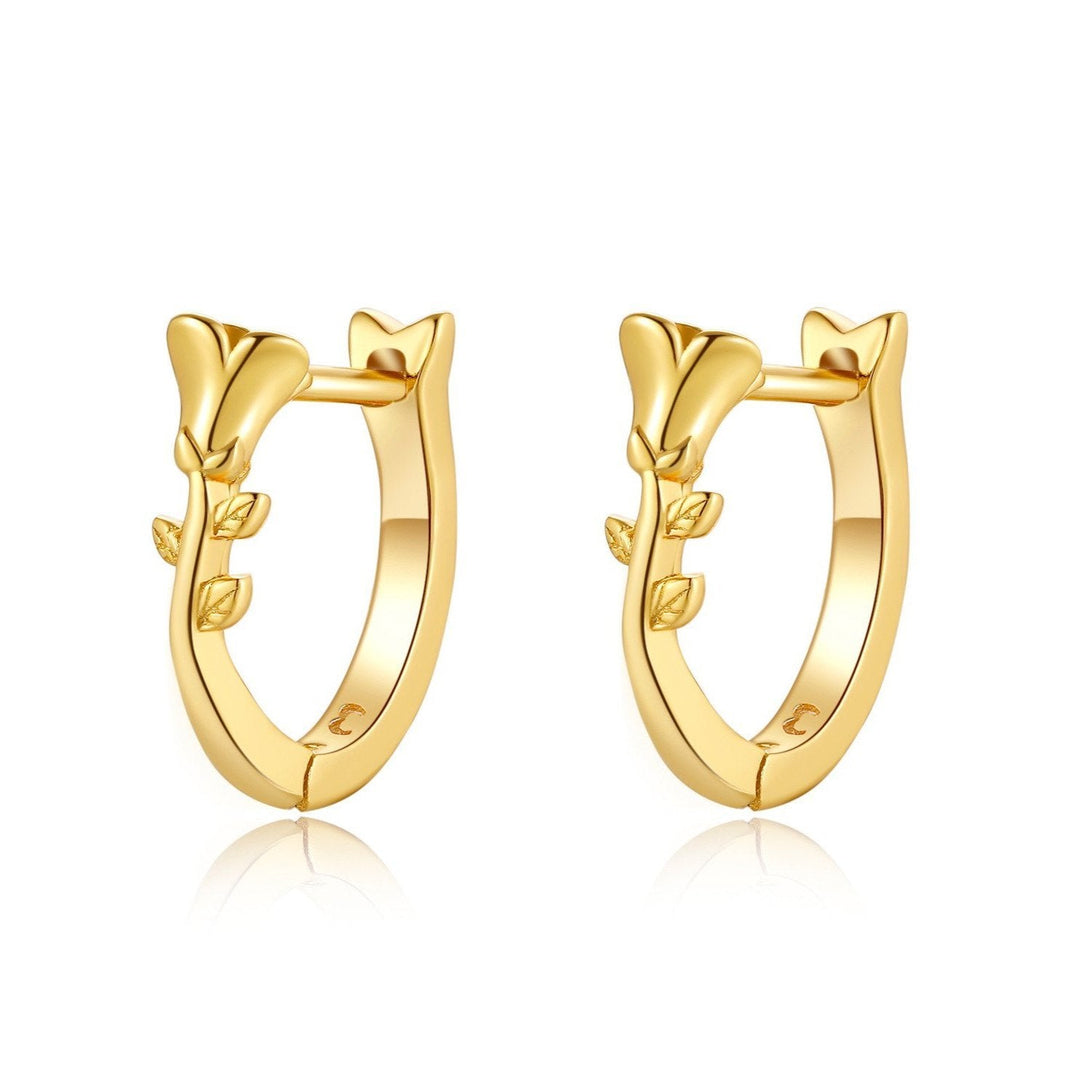 Rosier Earrings - Sterling Silver