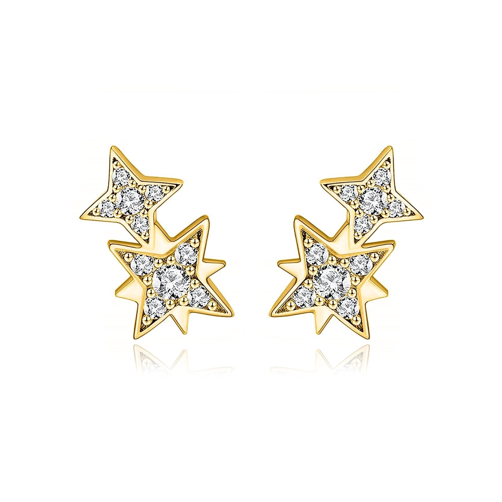 Pendientes Stella en Plata de Ley