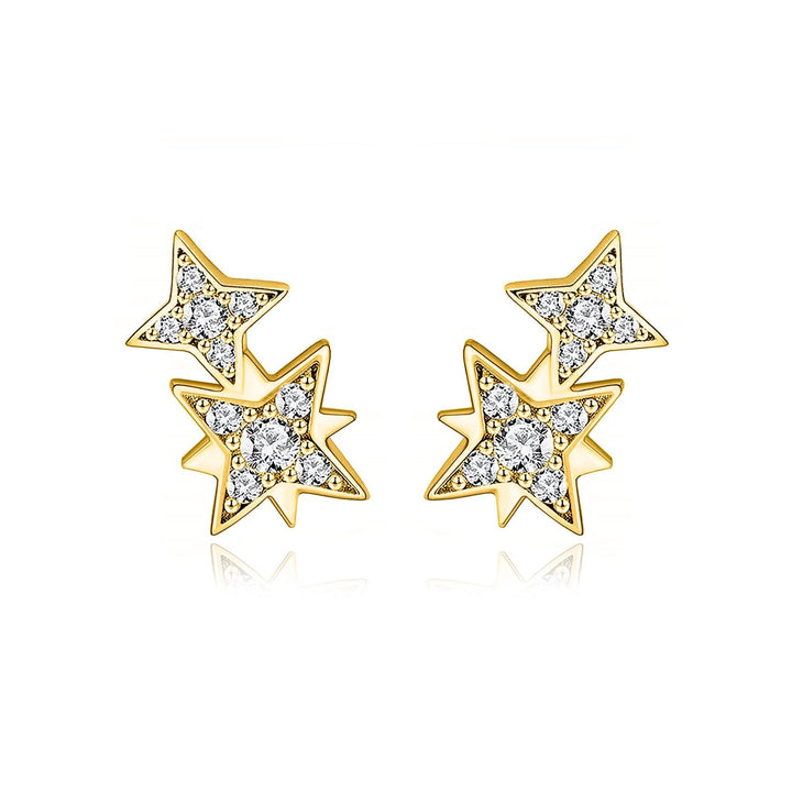 Pendientes Stella en Plata de Ley