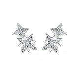 Pendientes Stella en Plata de Ley