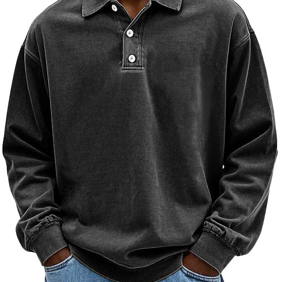 David - Polo de manga larga