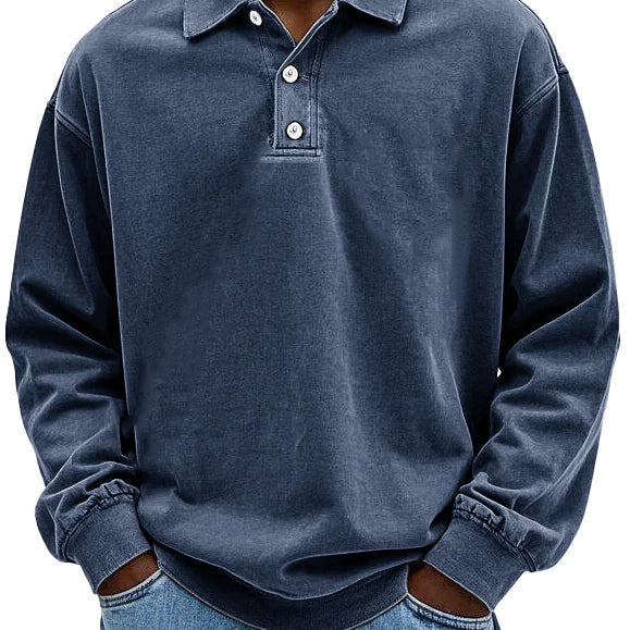David - Polo de manga larga