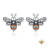 Abeille Earrings ~ Sterling Silver