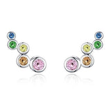 Pendientes 'Burbuja' de Plata Esterlina