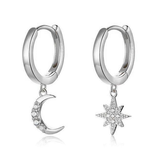 Universo Silver Earrings