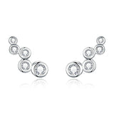 Pendientes 'Burbuja' de Plata Esterlina