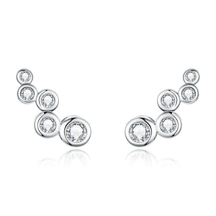 Pendientes 'Burbuja' de Plata Esterlina