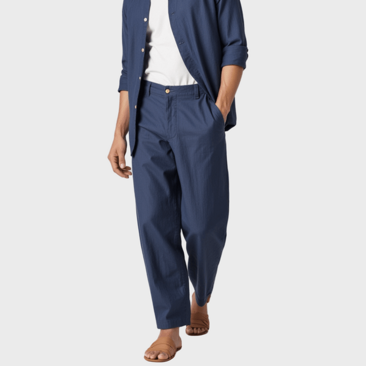 Antoine – Pantalones Slim Fit de Lino