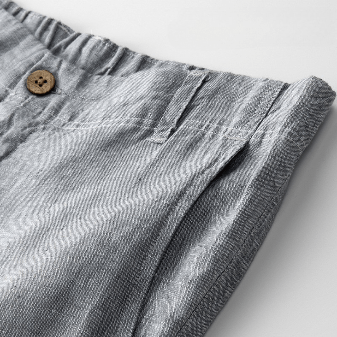 Antoine – Pantalones Slim Fit de Lino