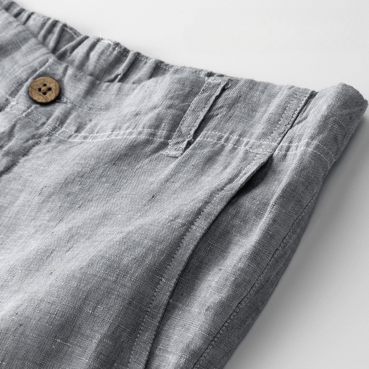 Antoine – Pantalones Slim Fit de Lino