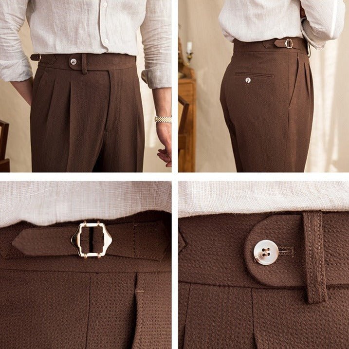 Eric – Pantalones de Tela Premium