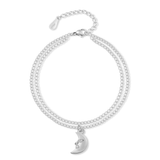 "Luna" Ankle Bracelet - Silver/Gold