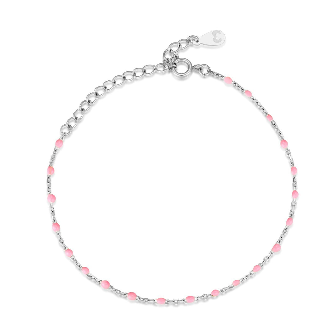 Pulsera de Tobillo 'Rose Brace' - Oro y Plata