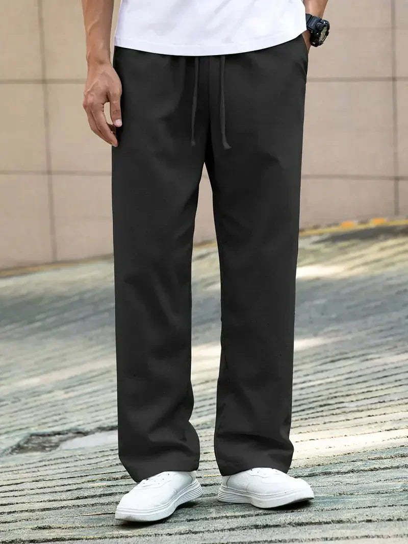 Adrián – Pantalones Casual de Lino