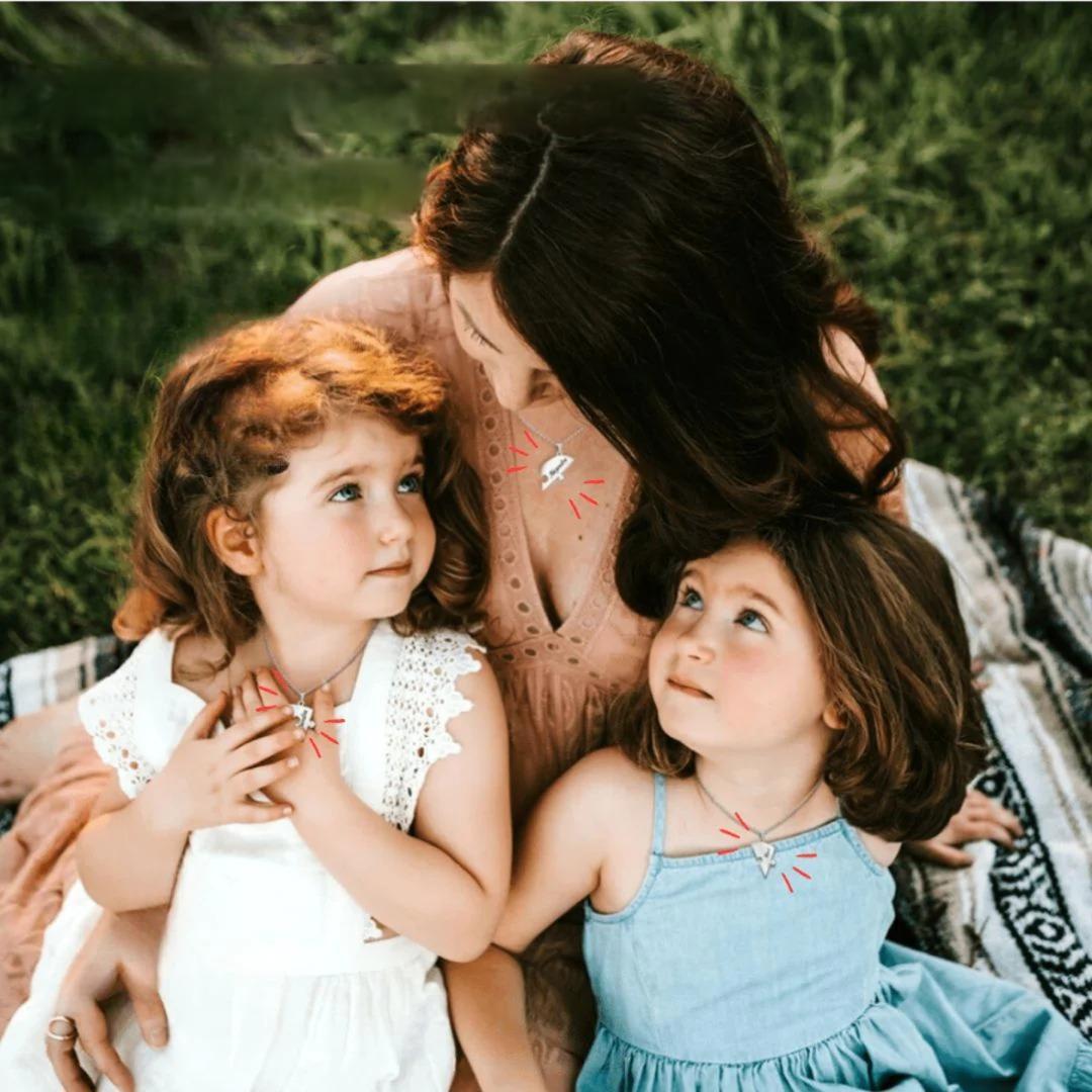 Collar Corazón Puzzle