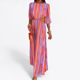 Madalena -Vestido Maxi Brillo